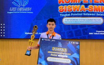 “Dua Prestasi dalam Sebulan”-SMKS TI Bulukumba Meraih Juara 3 LKS Provinsi di dua Bidang Tekhnologi