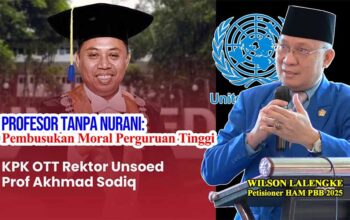 Profesor Tanpa Nurani: Pembusukan Moral di Jantung Perguruan Tinggi