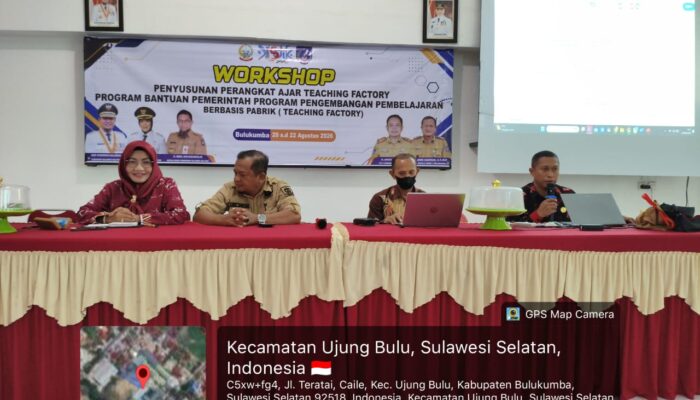 LAPORAN KEGIATAN WORKSHOP PENYUSUNAN PERANGKAT AJAR TEFA Program Bantuan Pengembangan Pembelajaran Berbasis Pabrik Teaching Factory