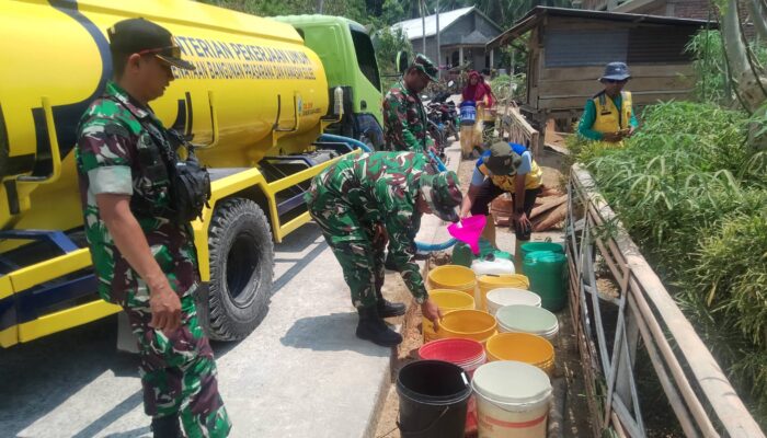 Mengurangi Keresahan Masyarakat Akses Air Bersih, Kodim 1411/Bulukumba Menyasar Dua Dusun di Desa Tugondeng Kecamatan Herlang