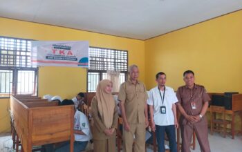 Kacabdis Wilayah IX Drs.Jumain.M.Pd Pantau TKA