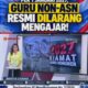 KLAIM GURU NON-ASN DILARANG MENGAJAR MULAI 1 JANUARI 2007? INI FAKTA HUKUMNYA